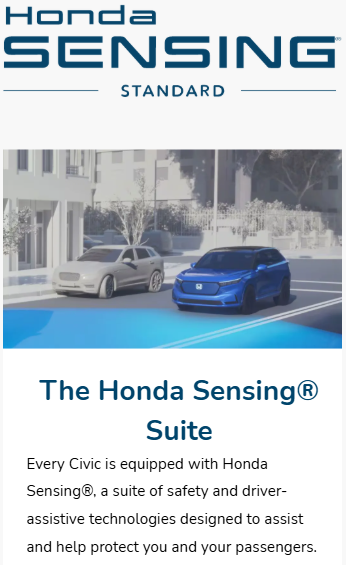 sensing standard mobile