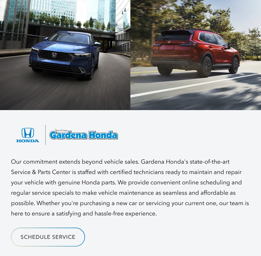 schedule service content ipad
